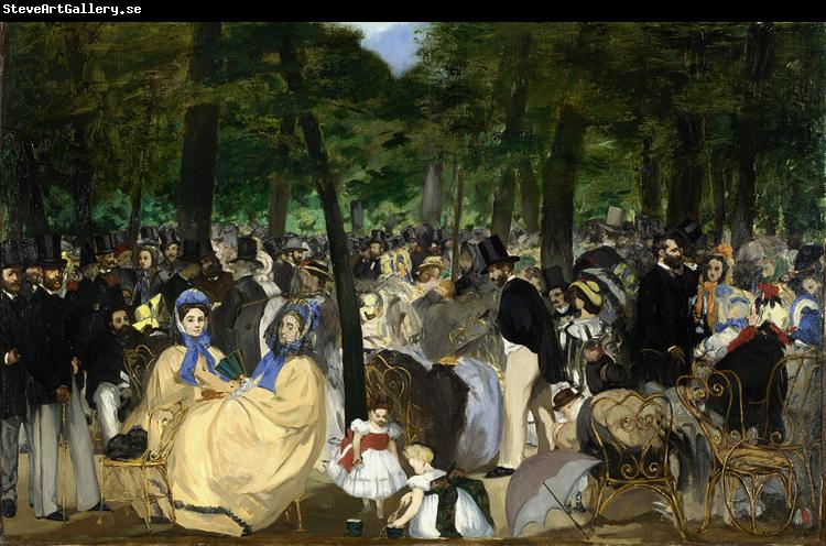Edouard Manet Music in the Tuileries (nn02)